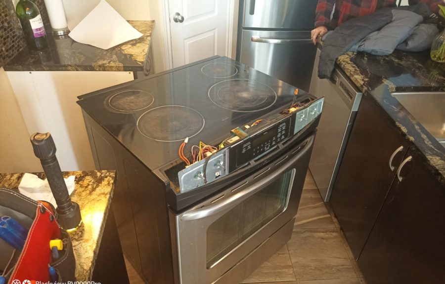oven pull out repair