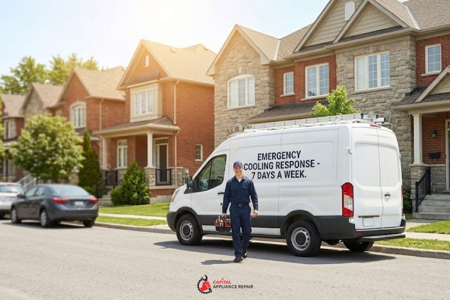 emergency fridge repair ottawa heatwave