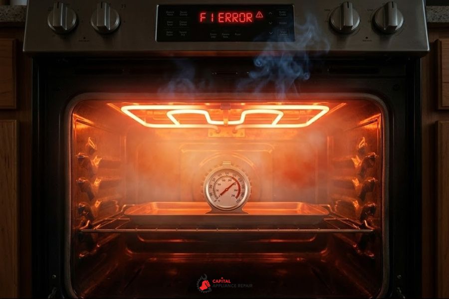 oven runaway heat f1 error code oven runaway heat f1 error code